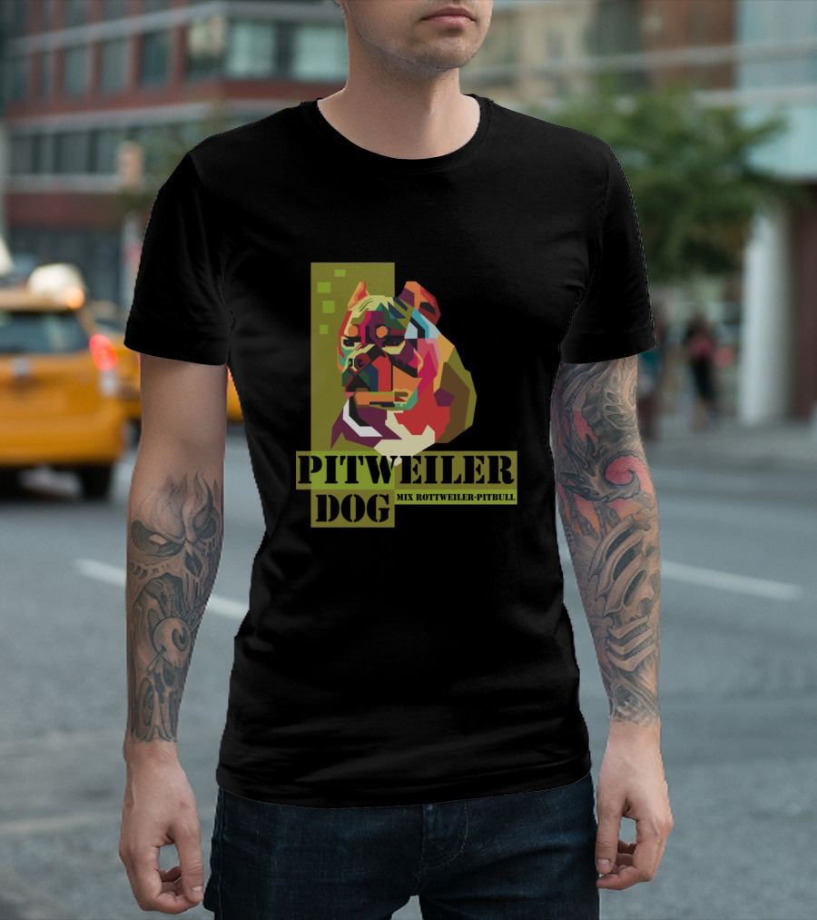 Pitweiler Dog Mix Rottweiler-Pitbull T-Shirt