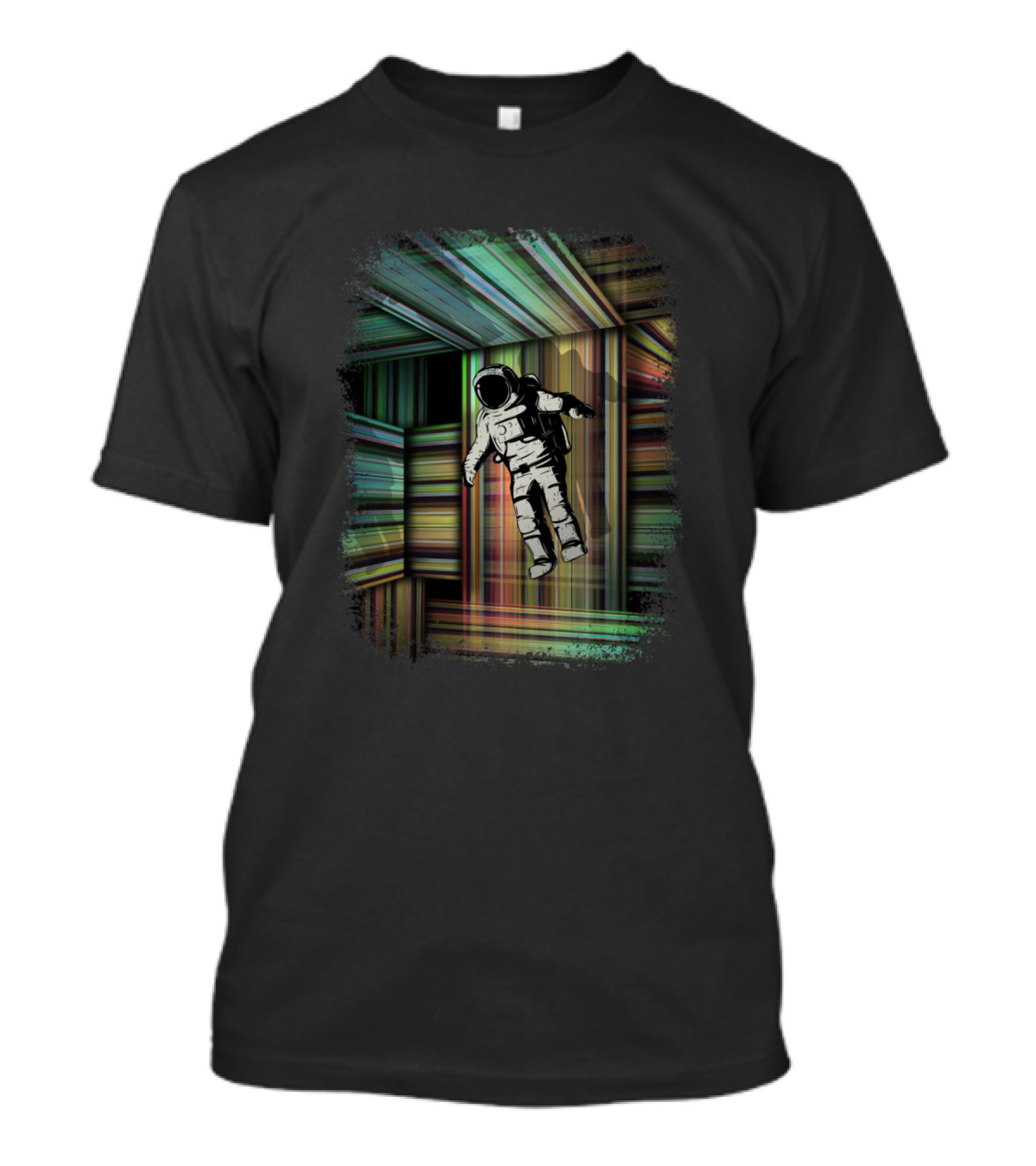 Science Trapped Astronaut In Multidimensional Time Warp T-Shirt
