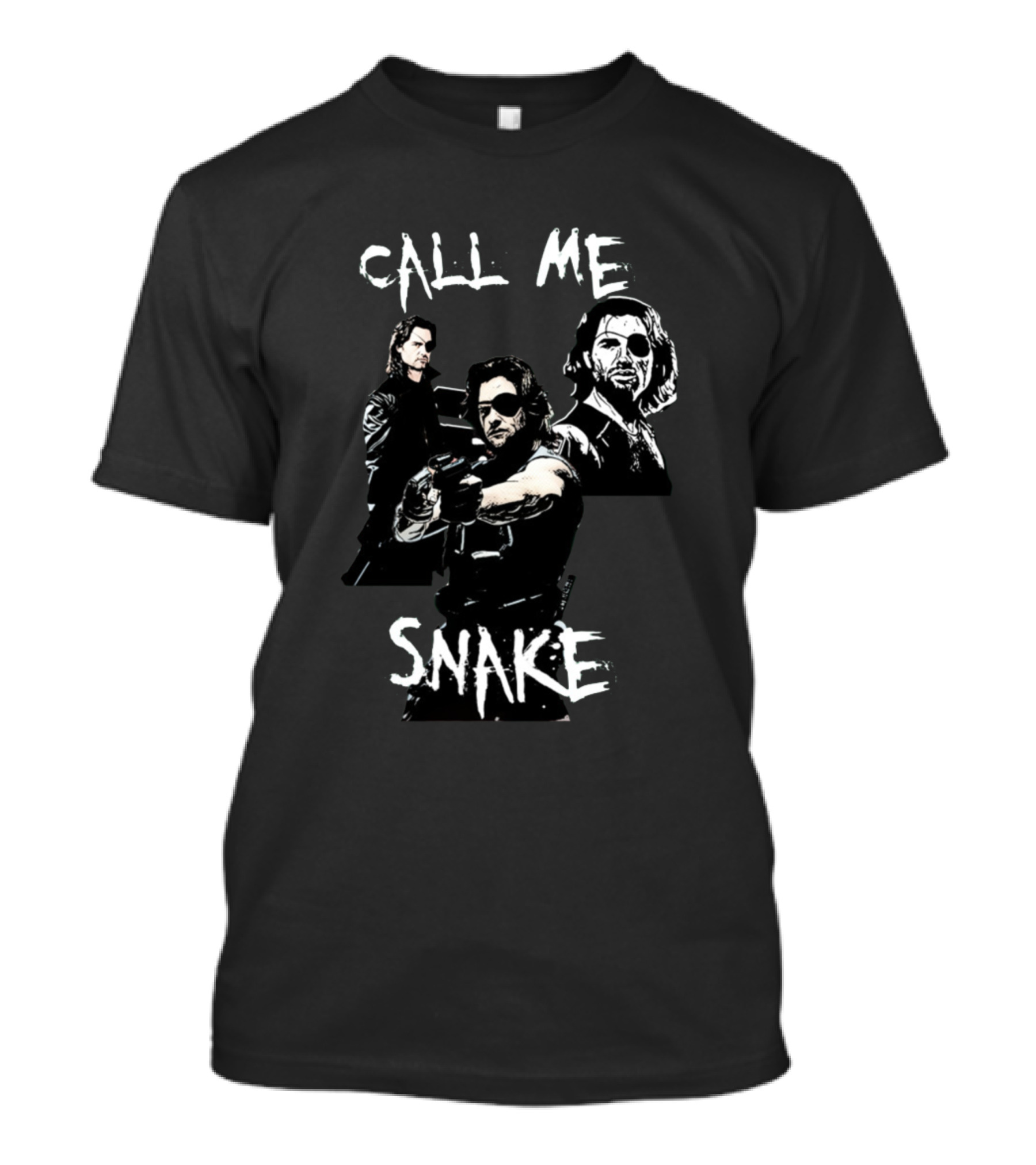 Call Me Snake Escape From New York Movie Character Montage T-Shirt