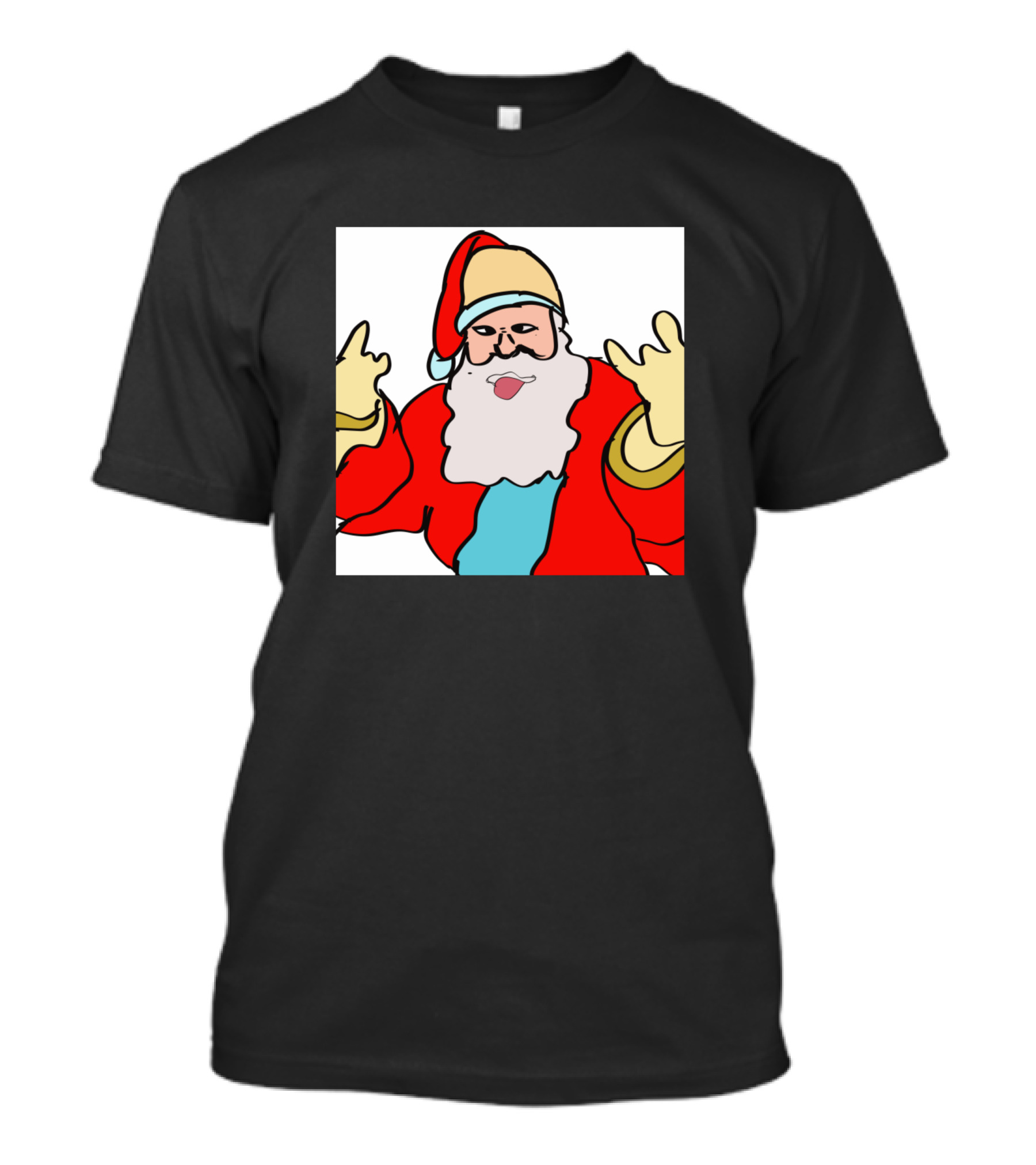 Santa Is My Ho Ho Homeboy T-Shirt