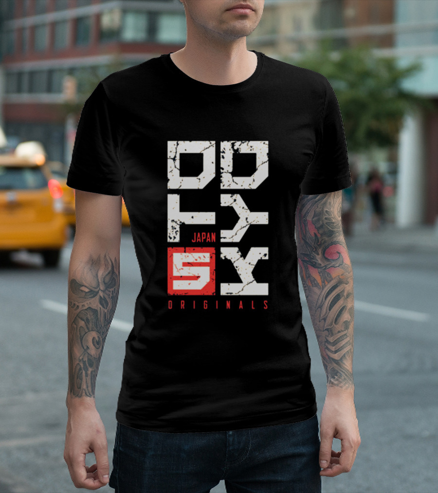 ODYSX Japan Originals Textured T-Shirt