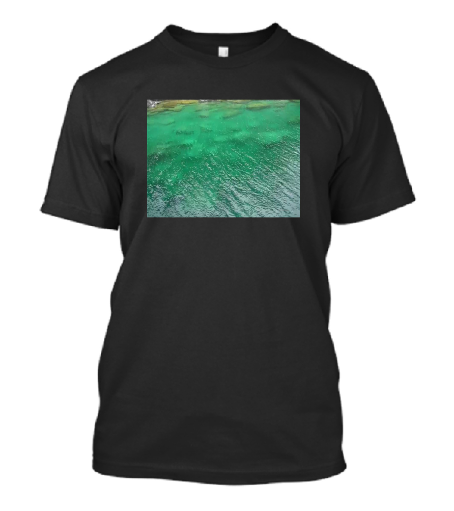 Towards The Light Ocean Waves T-Shirt