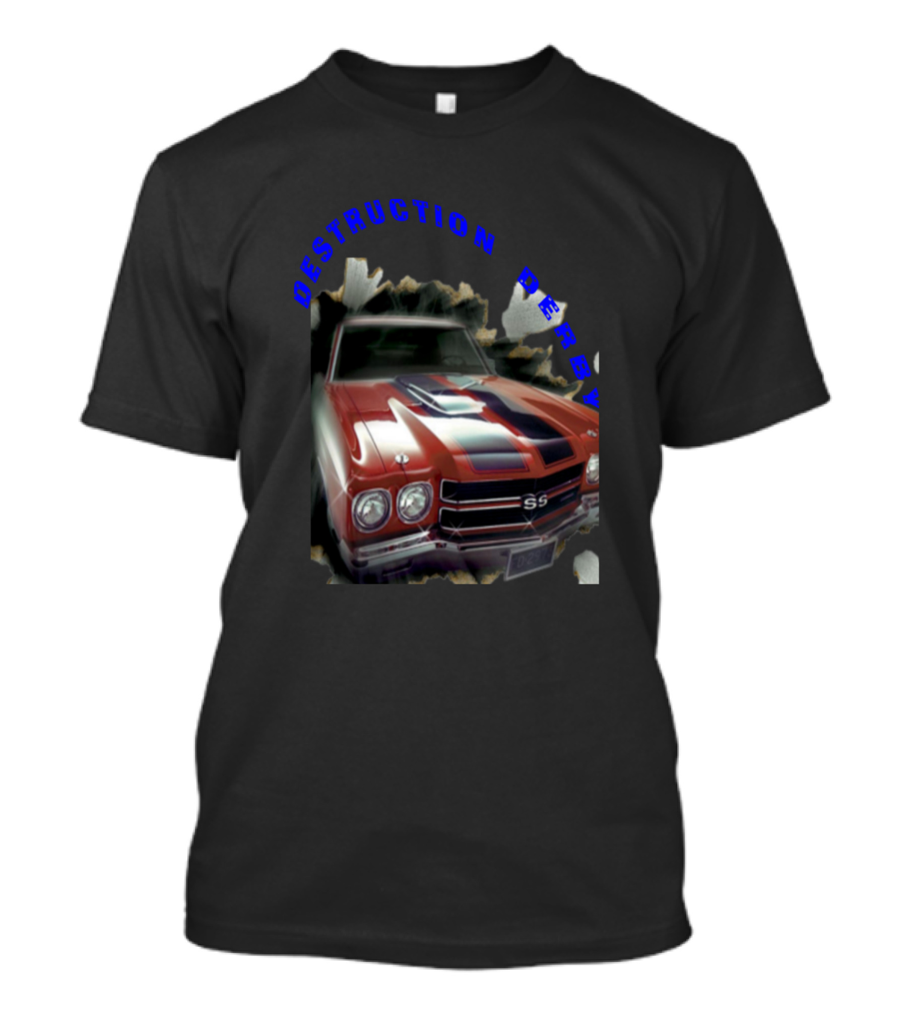 SS Muscle Car Destruction Derby Racing Event T-Shirt