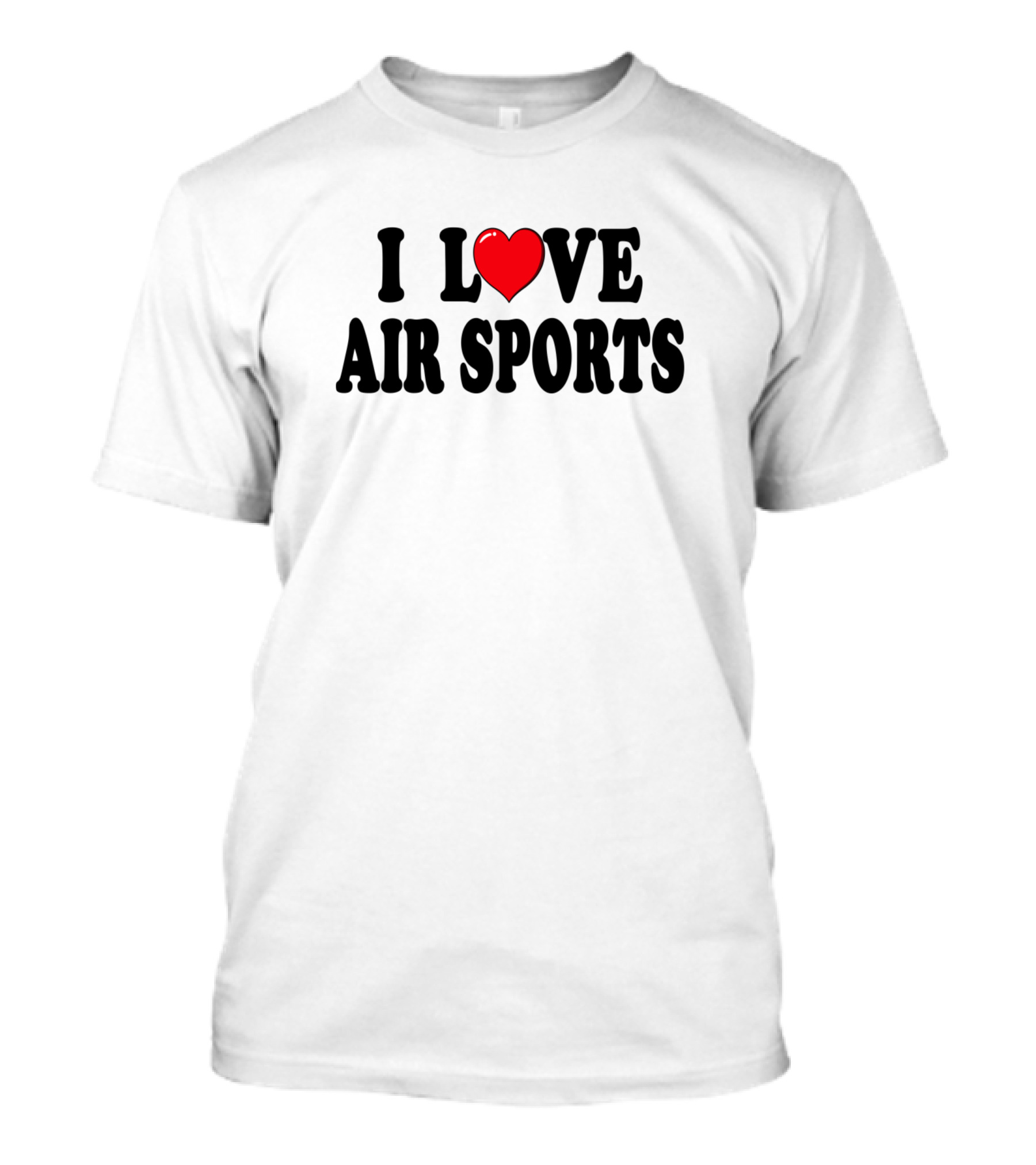 I Love Heart Air Sports T-Shirt