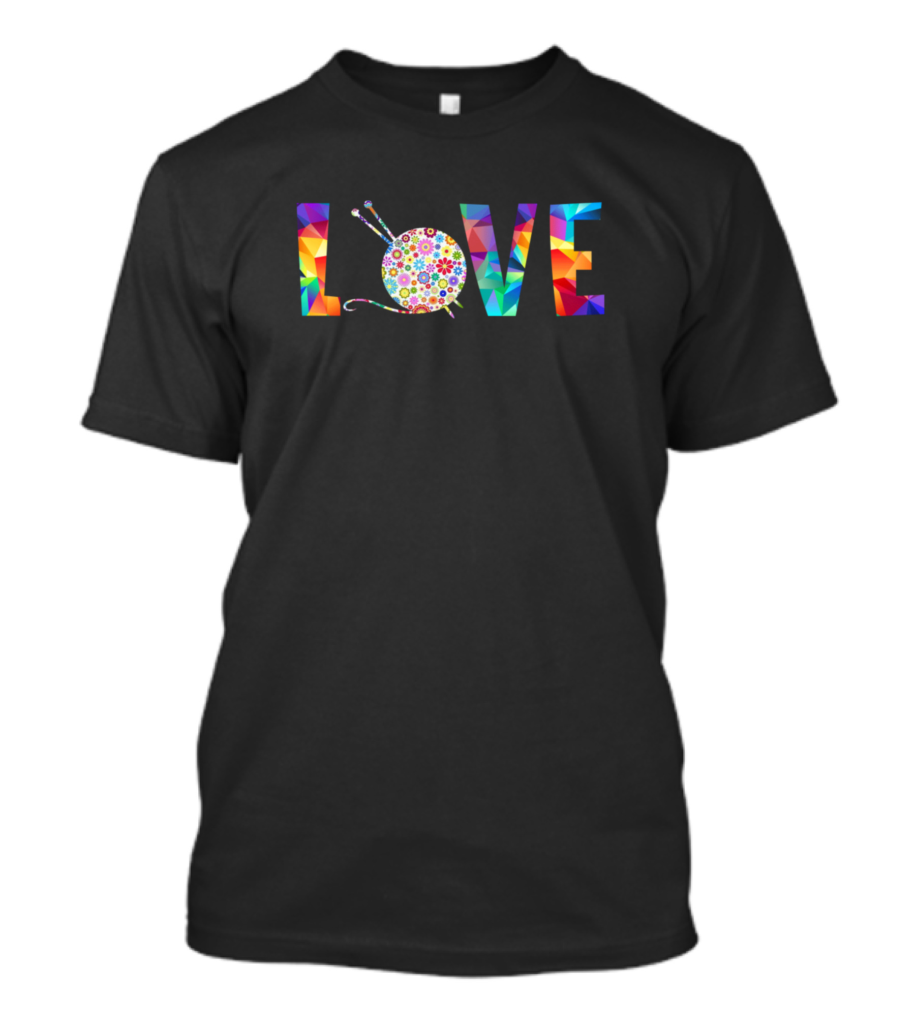 Love Knitter Knitting And Crochet Lovers Yarn T-Shirt