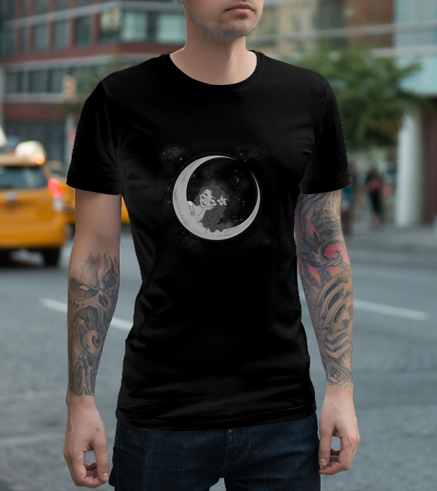 Lady And The Tramp Moonlit Dream With Stars T-Shirt