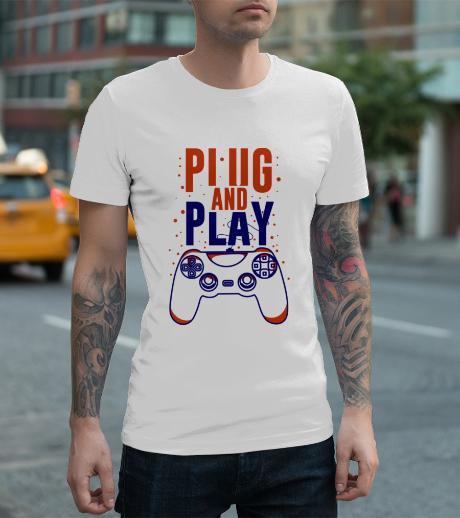 PLUG AND PLAY Game Controller T-Shirt