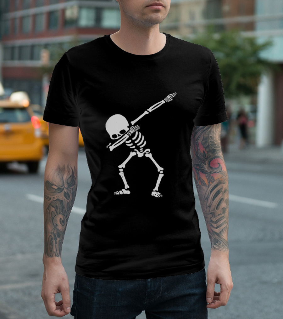 Dabbing Skeleton Stay Special T-Shirt