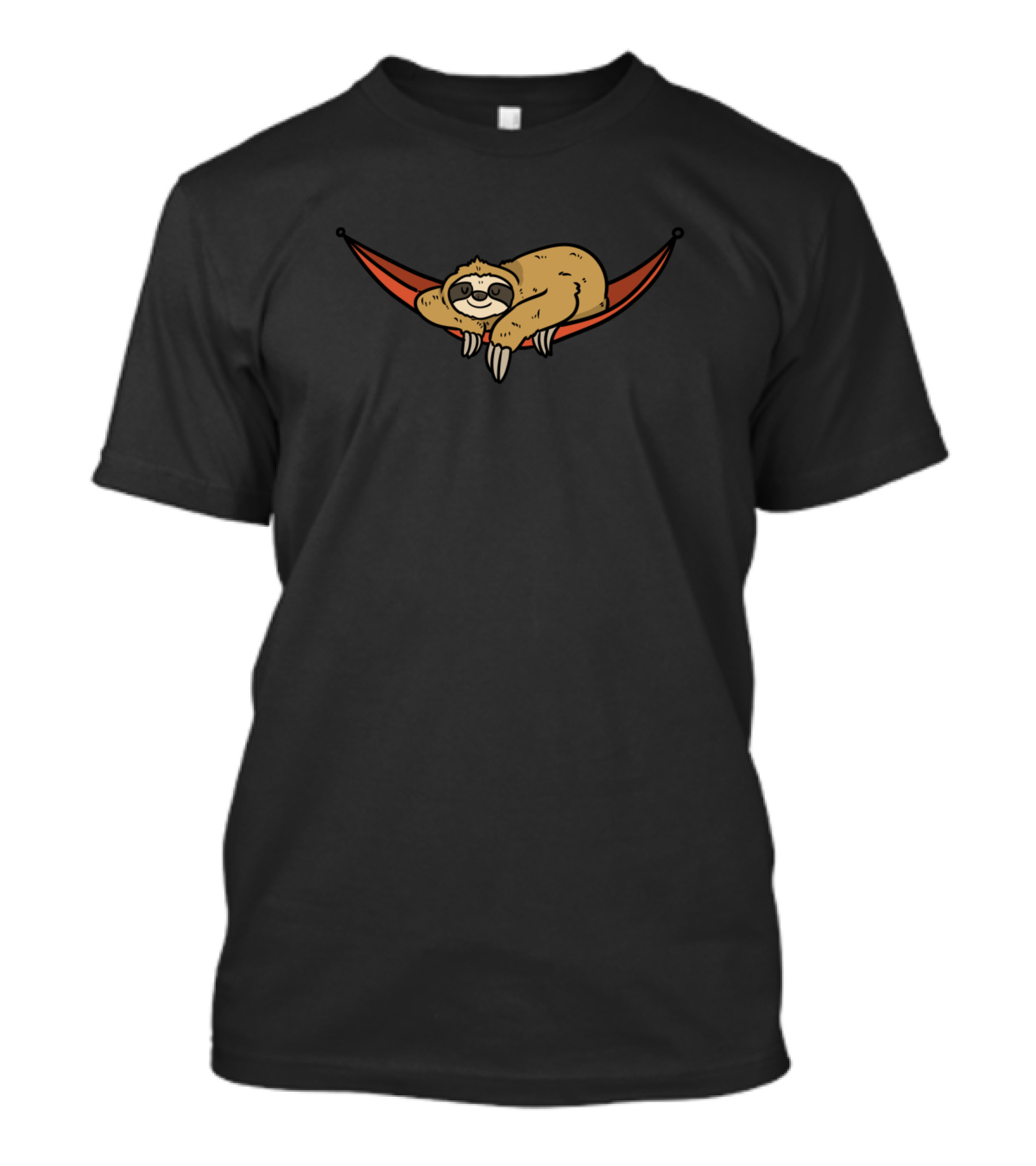 Sloth Relaxing In A Hammock On Vacation T-Shirt