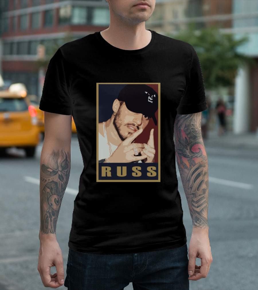 Russ Spanruss Cartoon T-Shirt