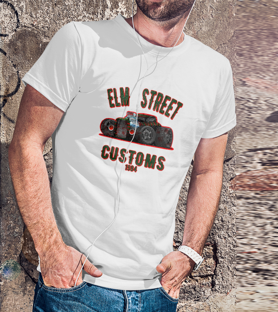 Elm Street Customs 1984 Vintage Hot Rod T-Shirt