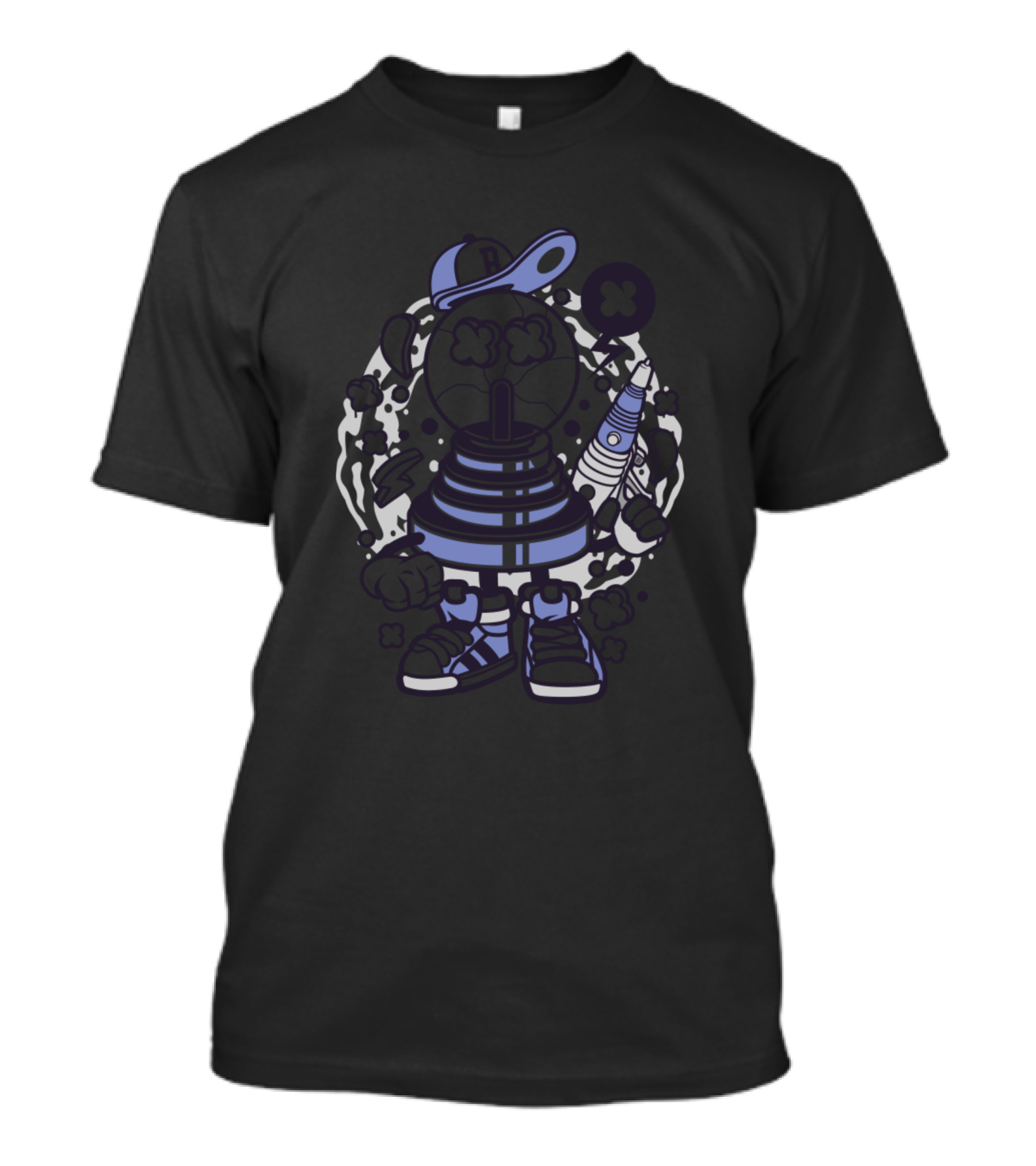 Fortune Ball Fusion With Iconic Animated Characters Comics T-Shirt