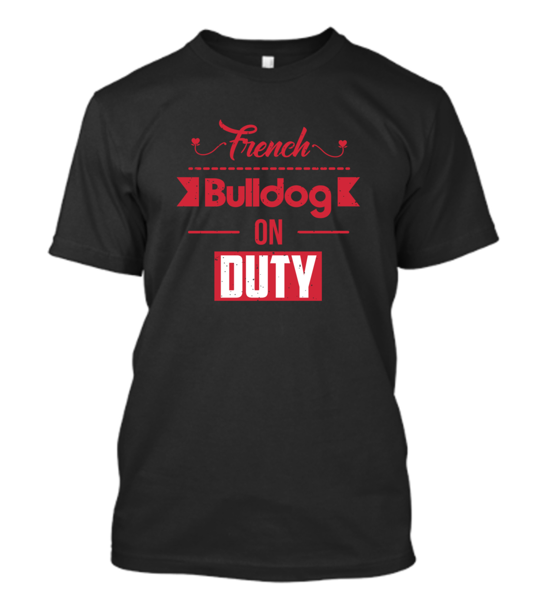 French Bulldog On Duty T-Shirt