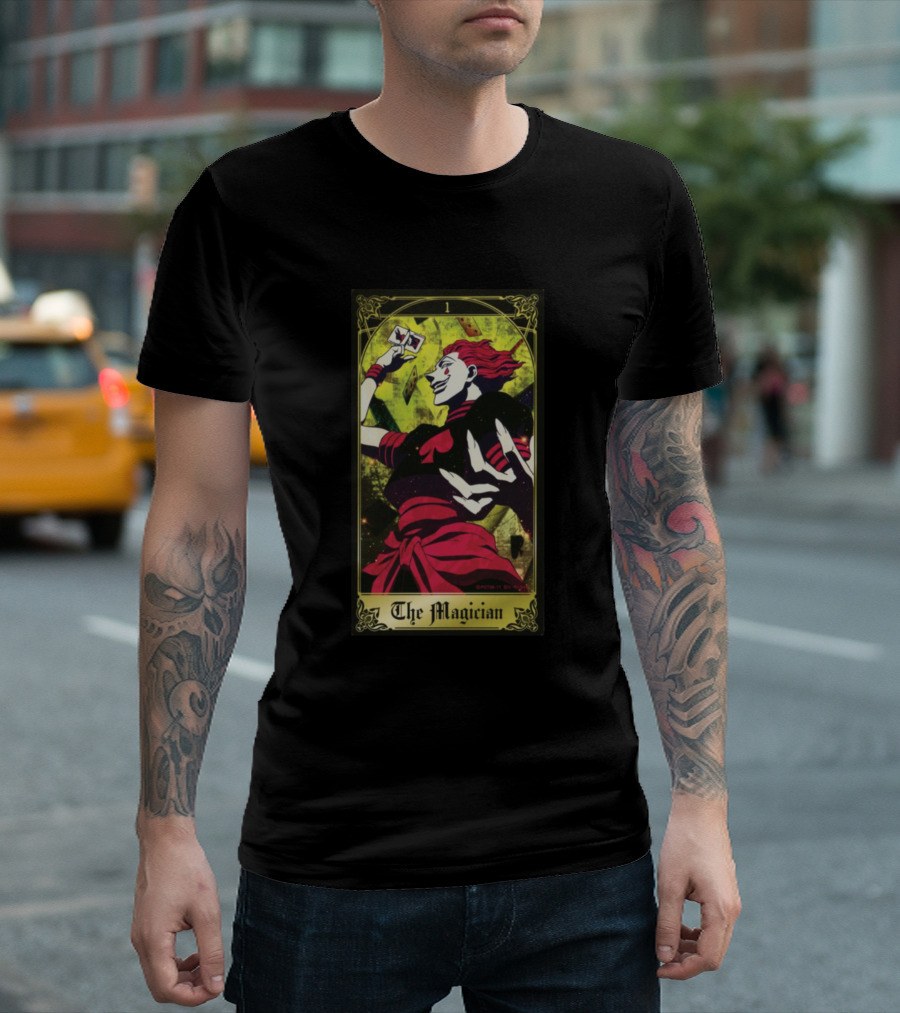 The Magician Hisoka Tarot Card Hxh T-Shirt