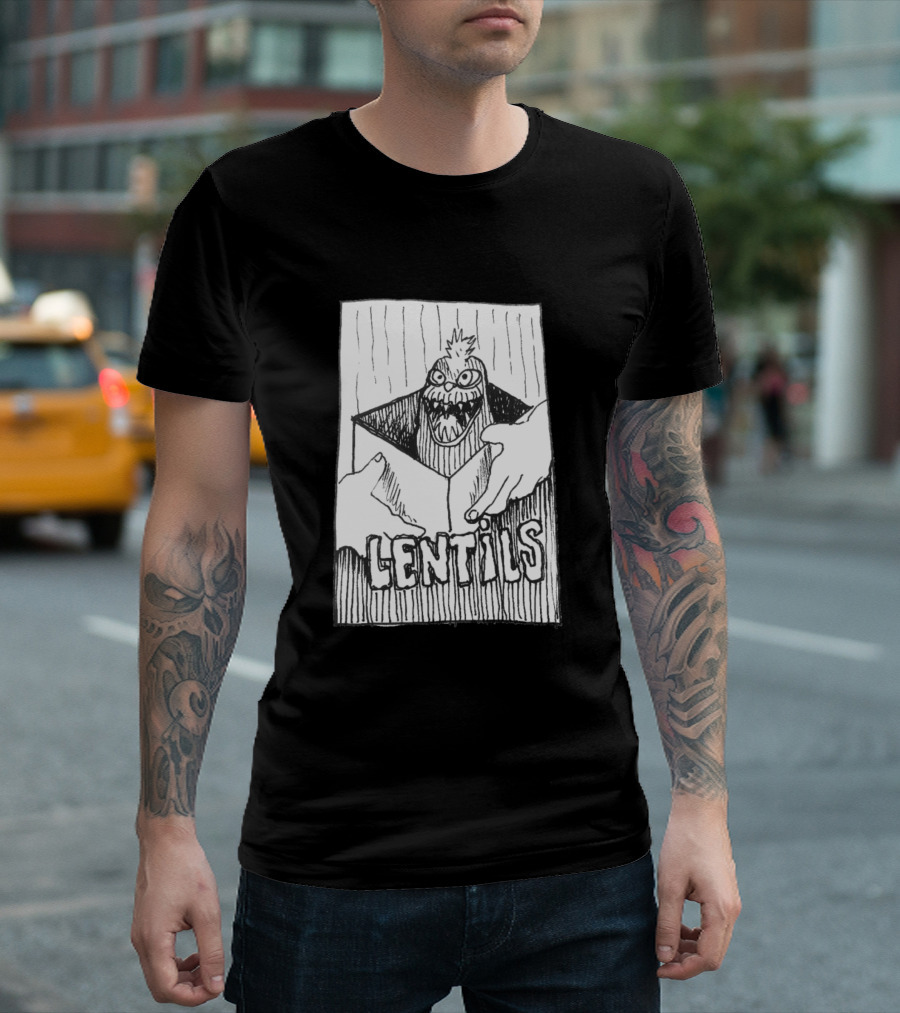 Lentils Monster in a Box T-Shirt