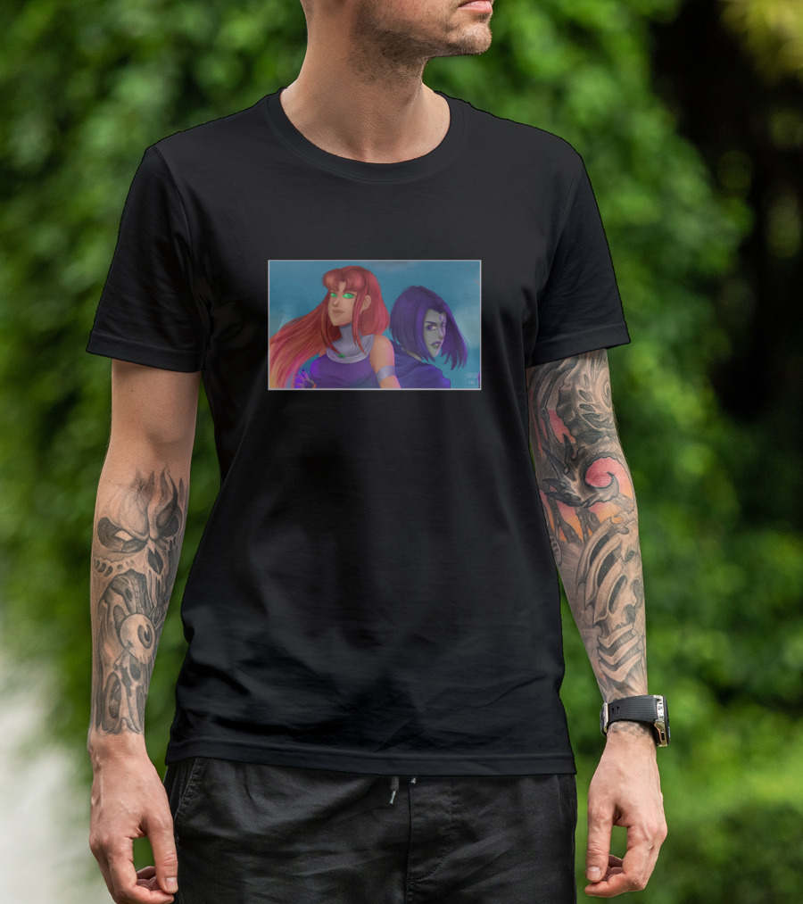 Ravenstar Teen Titans Fan T-Shirt