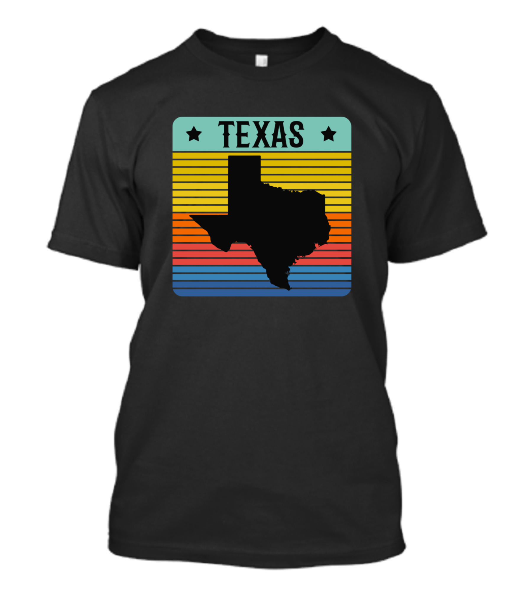 Texas Vintage Style Retro State T-Shirt