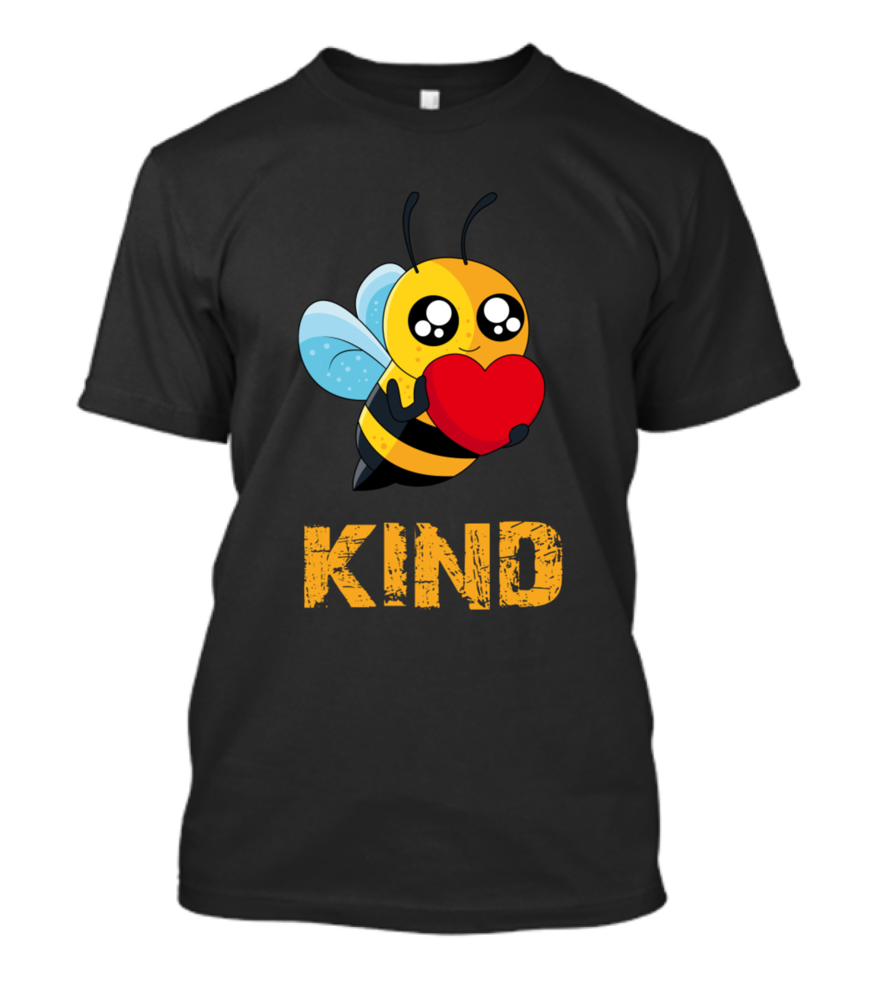 Kind Bee Holding Heart T-Shirt