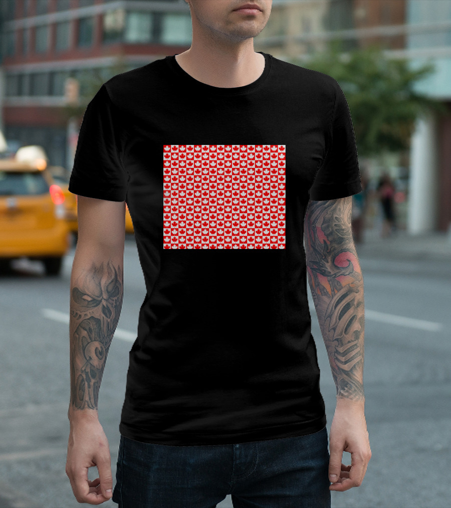 Canadian Flag Maple Leaf Red T-Shirt