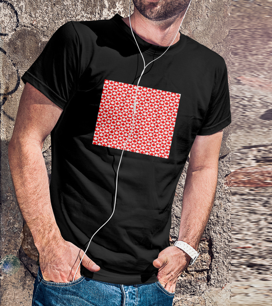 Canadian Flag Maple Leaf Red T-Shirt