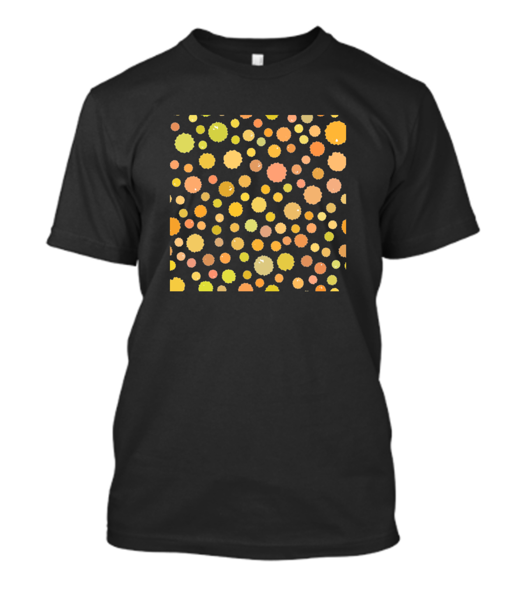 Colourful Circles Vibrant Dots Mosaic T-Shirt