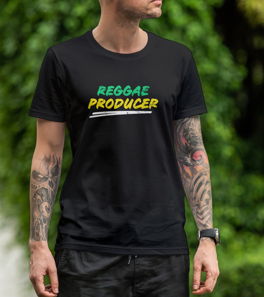 Reggae Producer Jamaica Dance Music T-Shirt