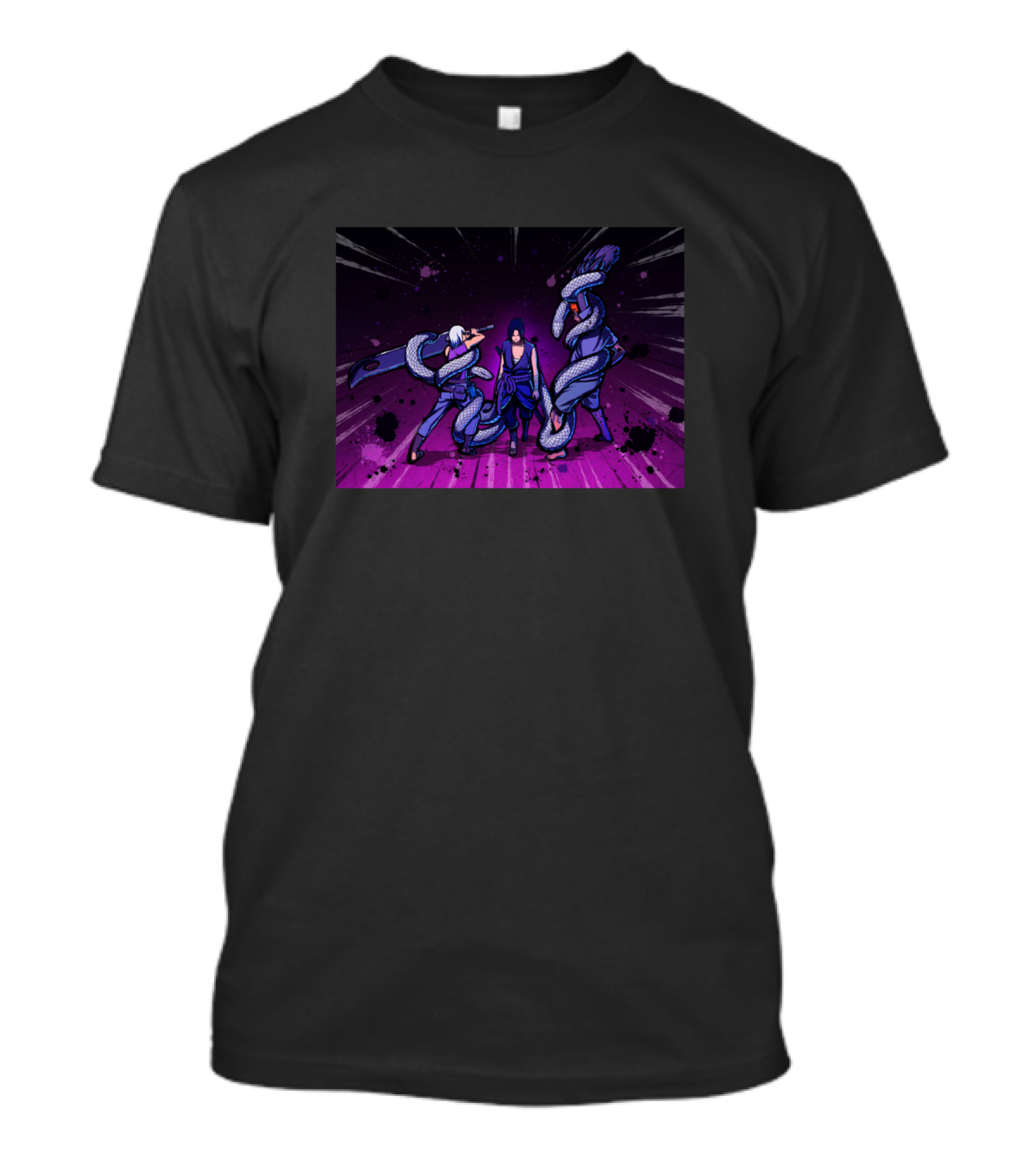 Sasuke Team Shadow Striking Serpents T-Shirt