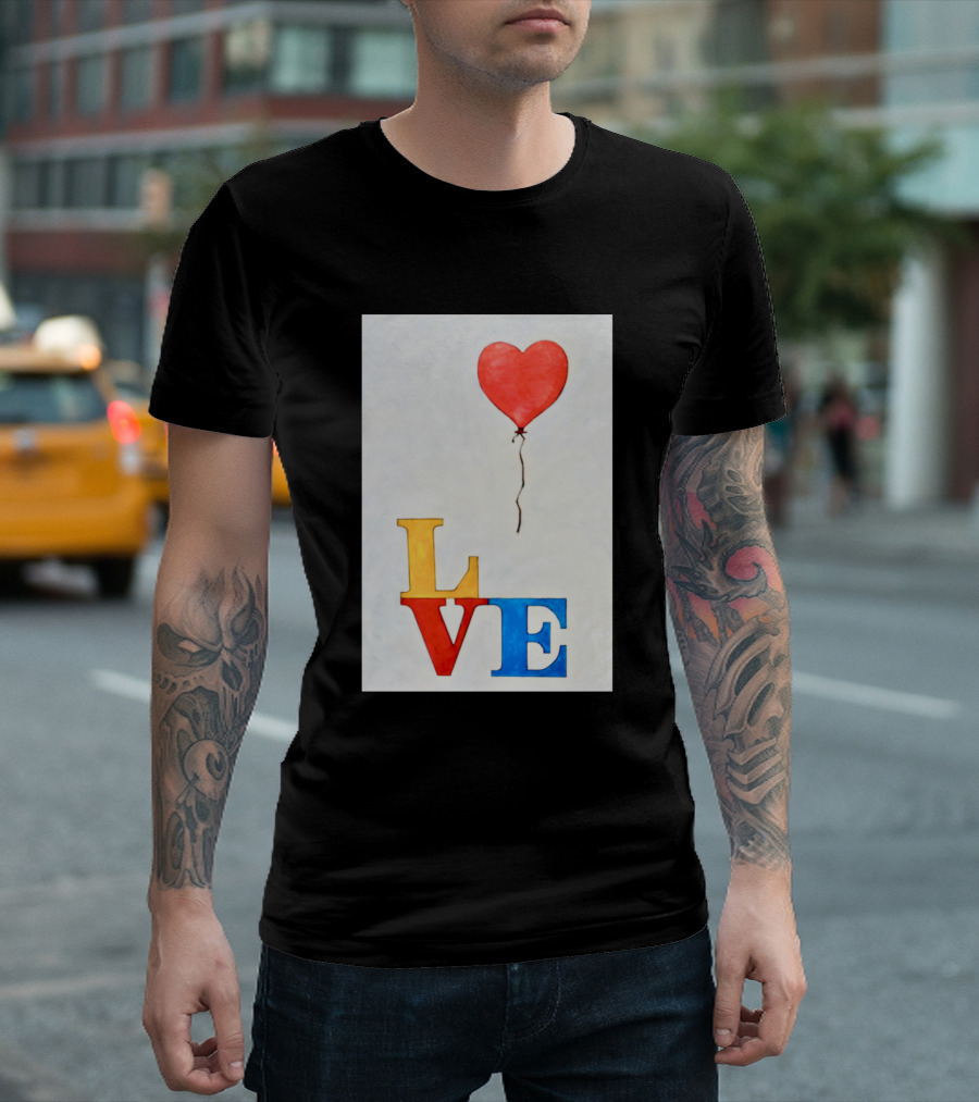 LOVE Balloon Heart Lost T-Shirt