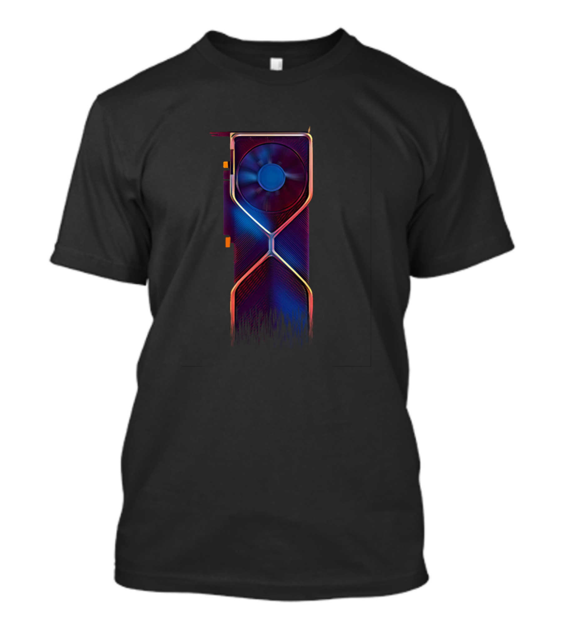 RTX 3000 Graphics Card Neon Fan T-Shirt