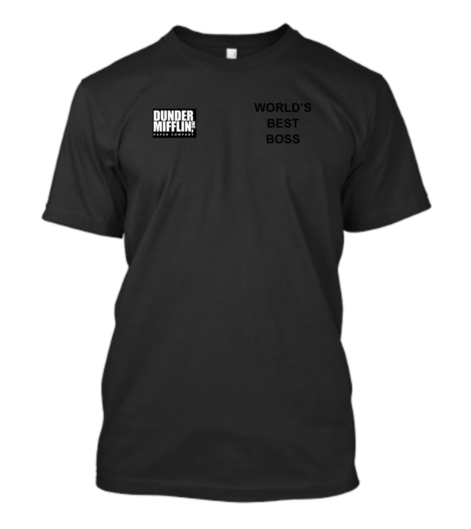 World's Best Boss Dunder Mifflin The Office Paper Company T-Shirt