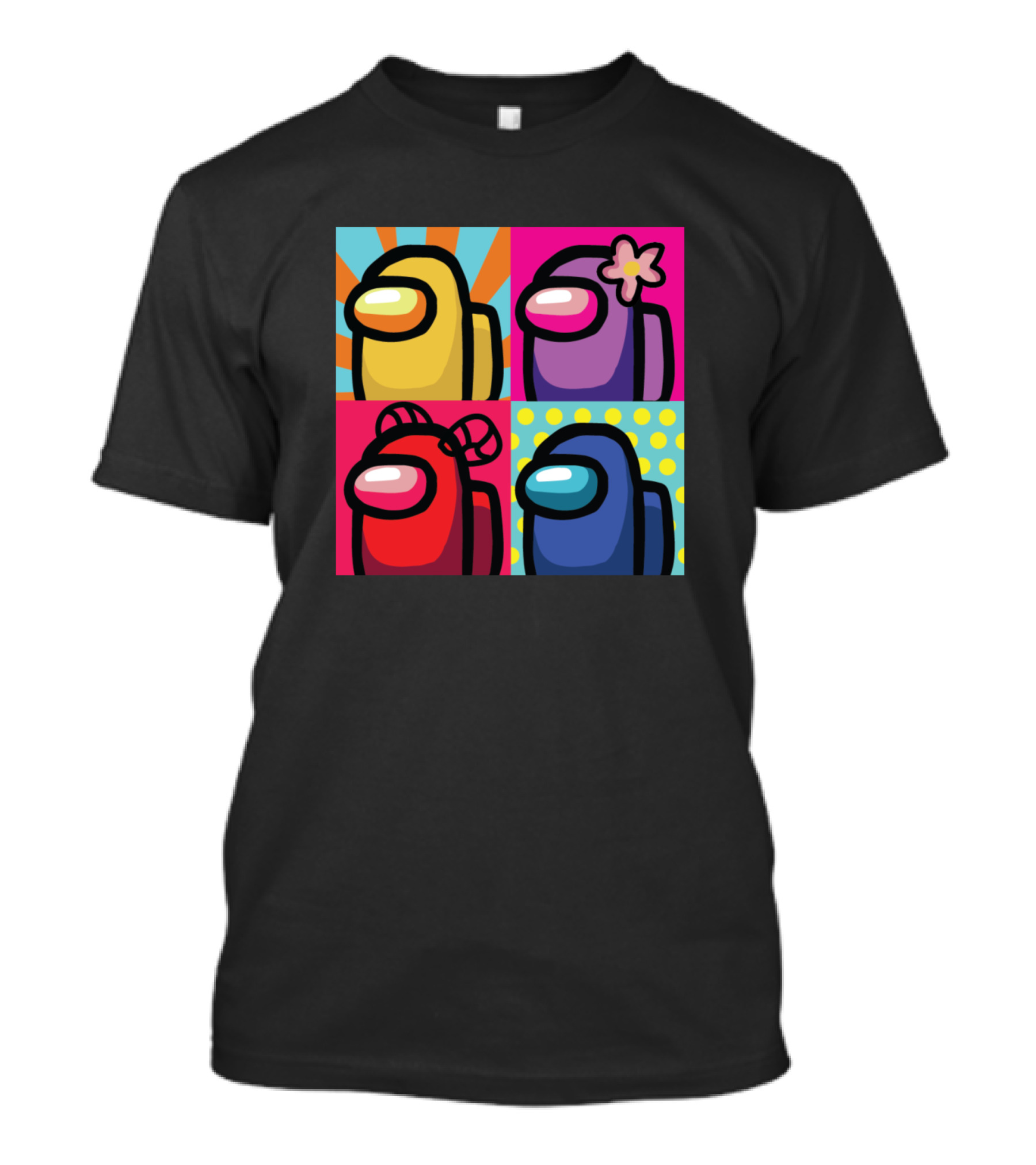 Kinda Sus Among Us Characters Pop T-Shirt