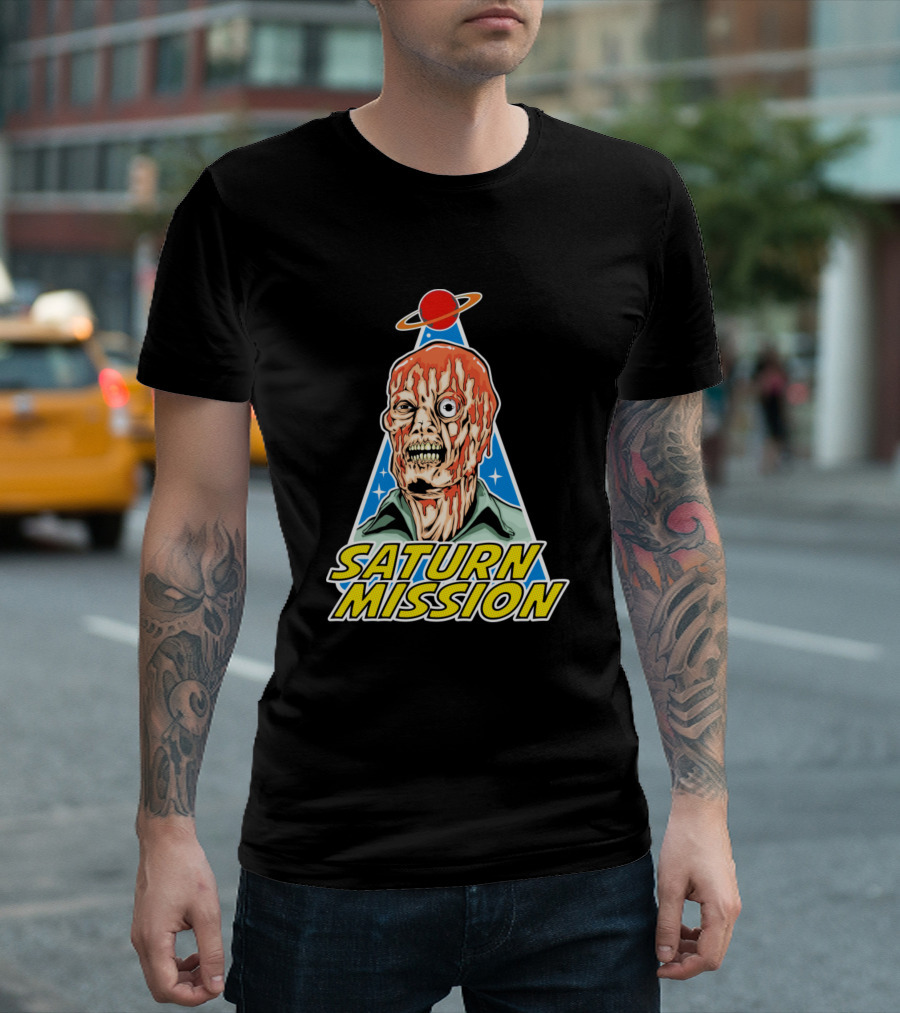 Saturn Mission The Incredible Melting Man T-Shirt