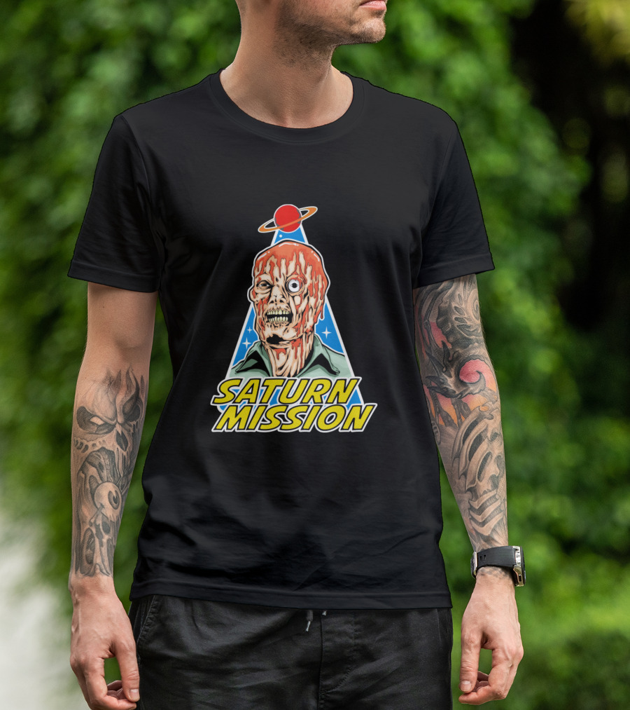 Saturn Mission The Incredible Melting Man T-Shirt