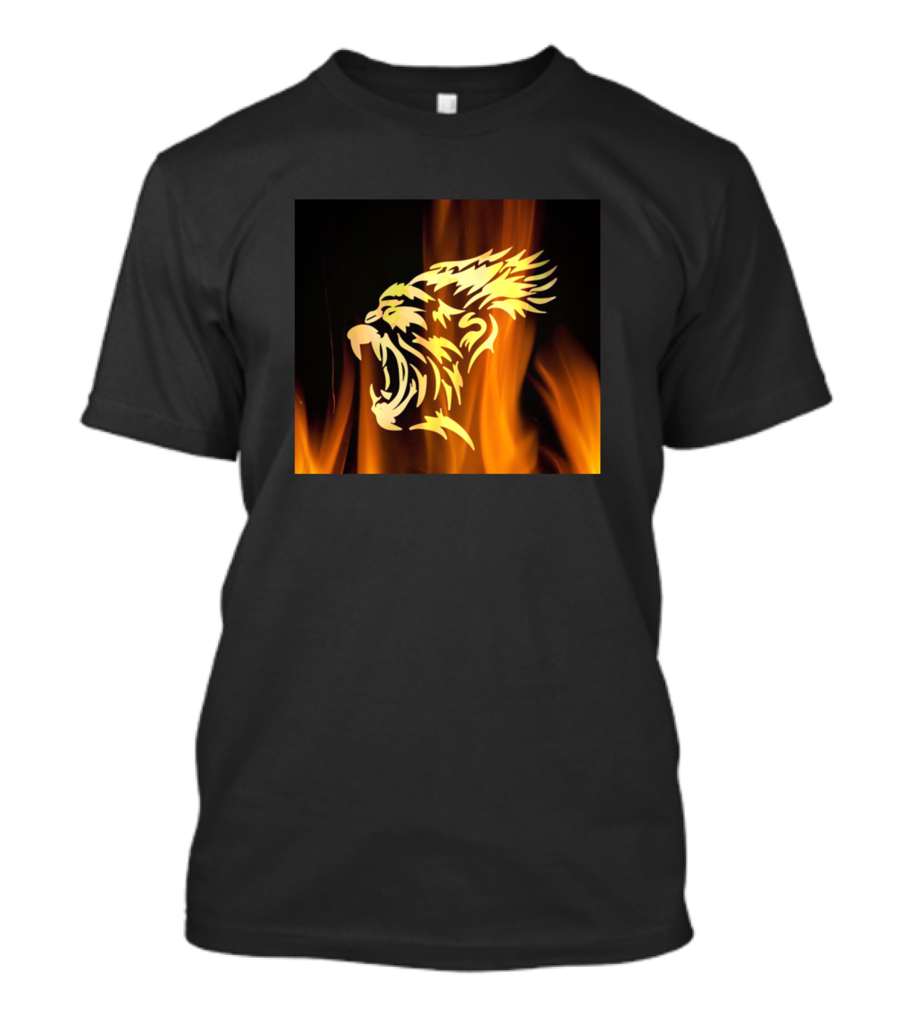 Gorilla Flame Roaring Beast Iconic T-Shirt