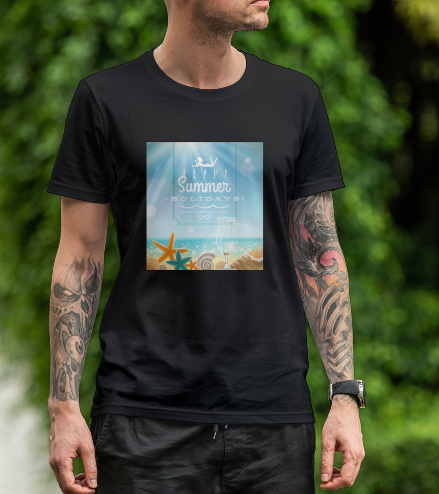 Happy Summer Holidays Best Rest For You T-Shirt