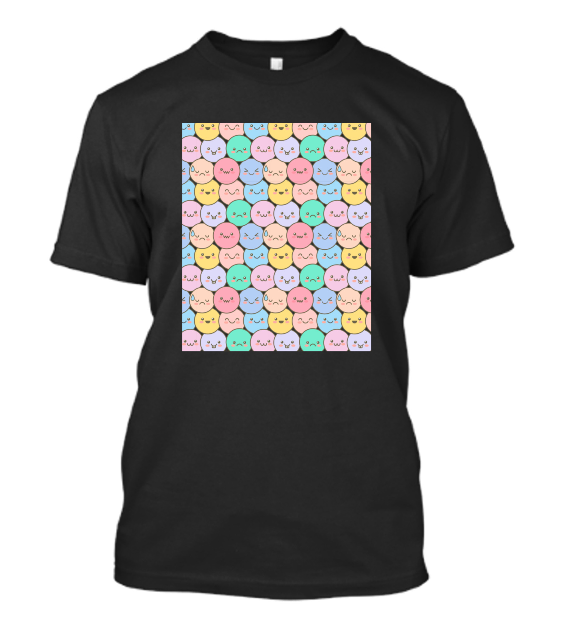 Kawaii Cute Faces T-Shirt