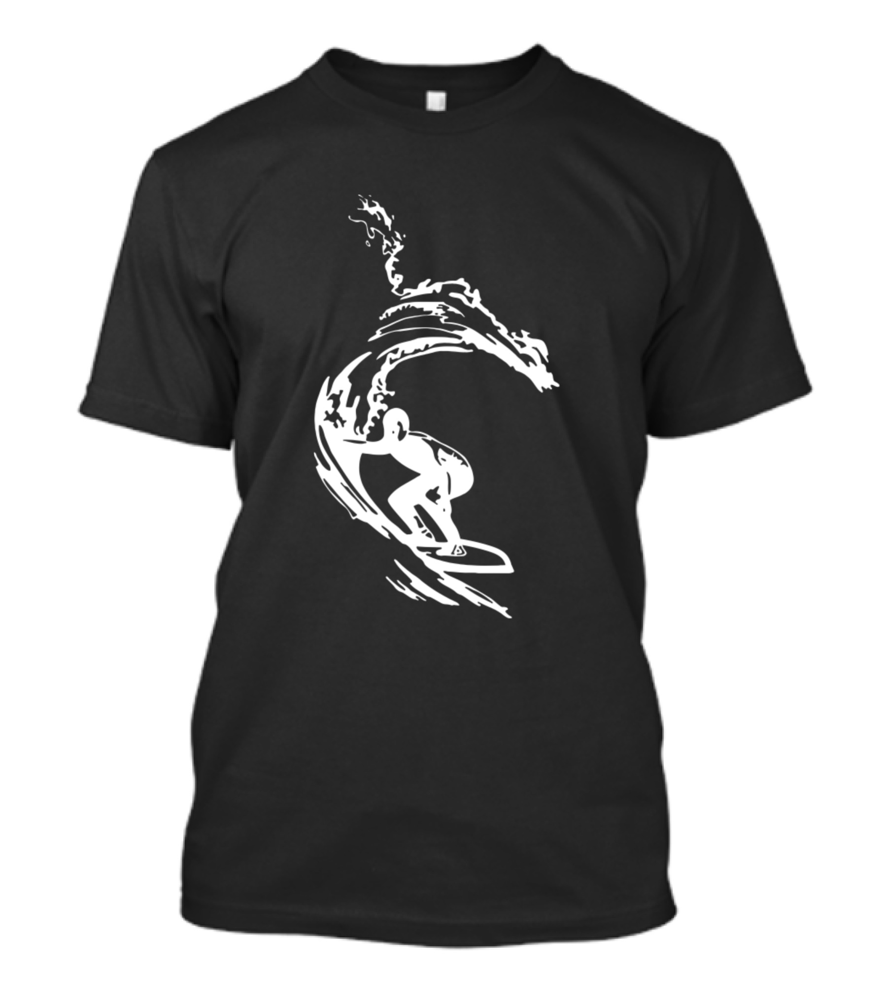 Riding The Wave Great Surfing T-Shirt