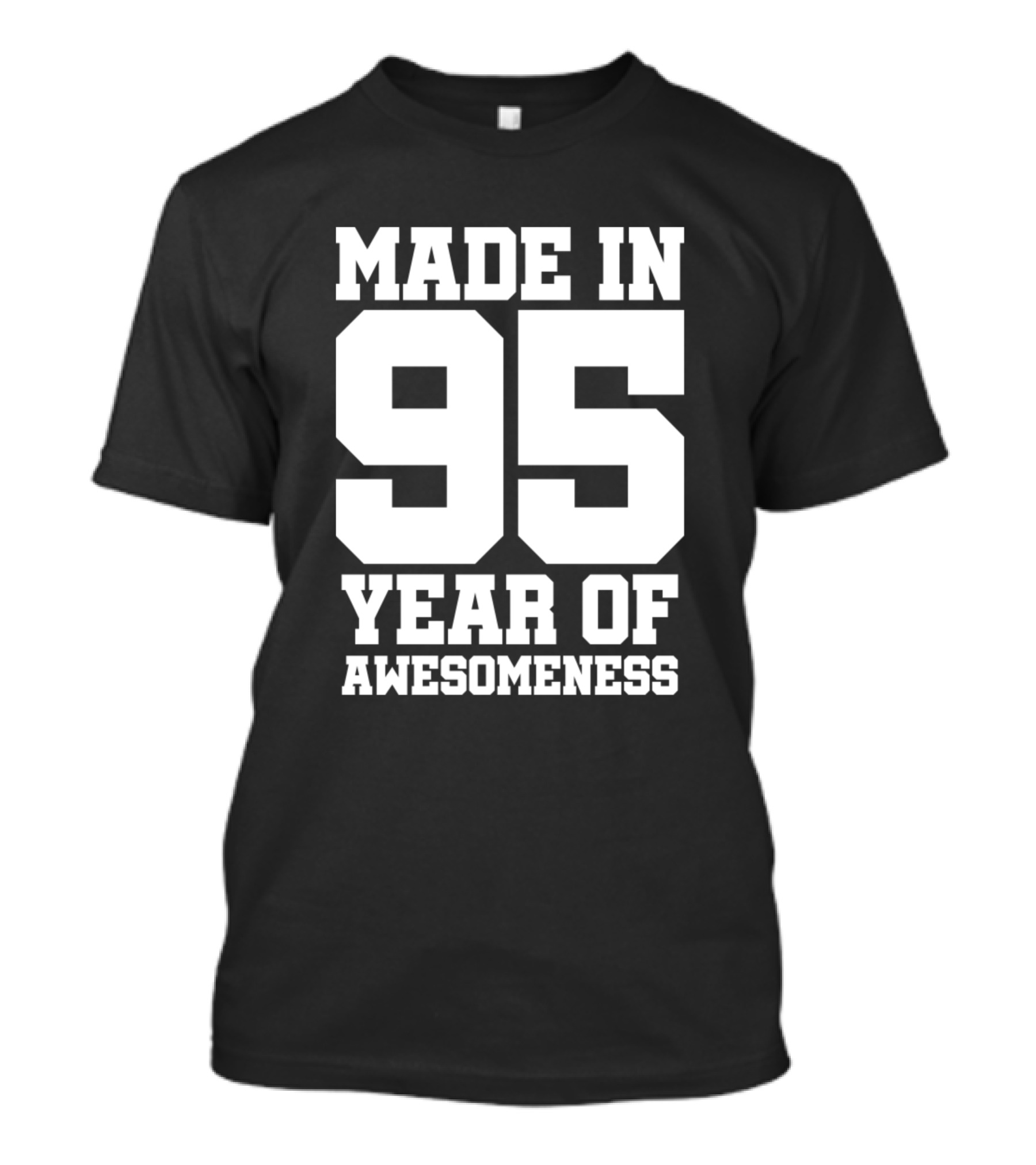 MADE IN 95 YEAR OF AWESOMENESS T-Shirt