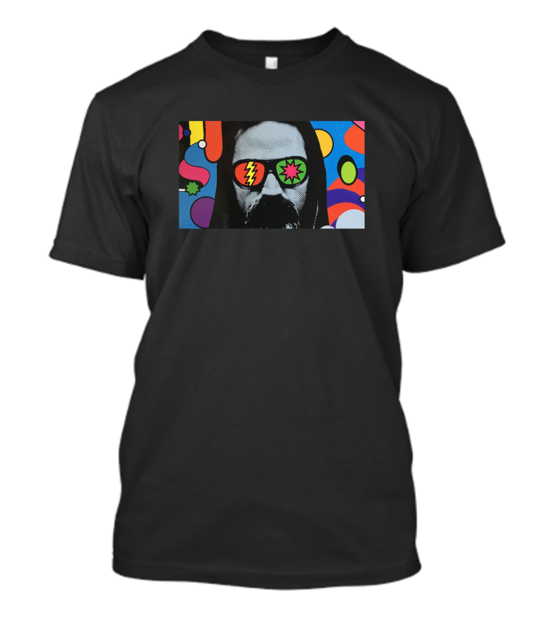Terry Riley Psychedelic Pop Art Sunglasses T-Shirt