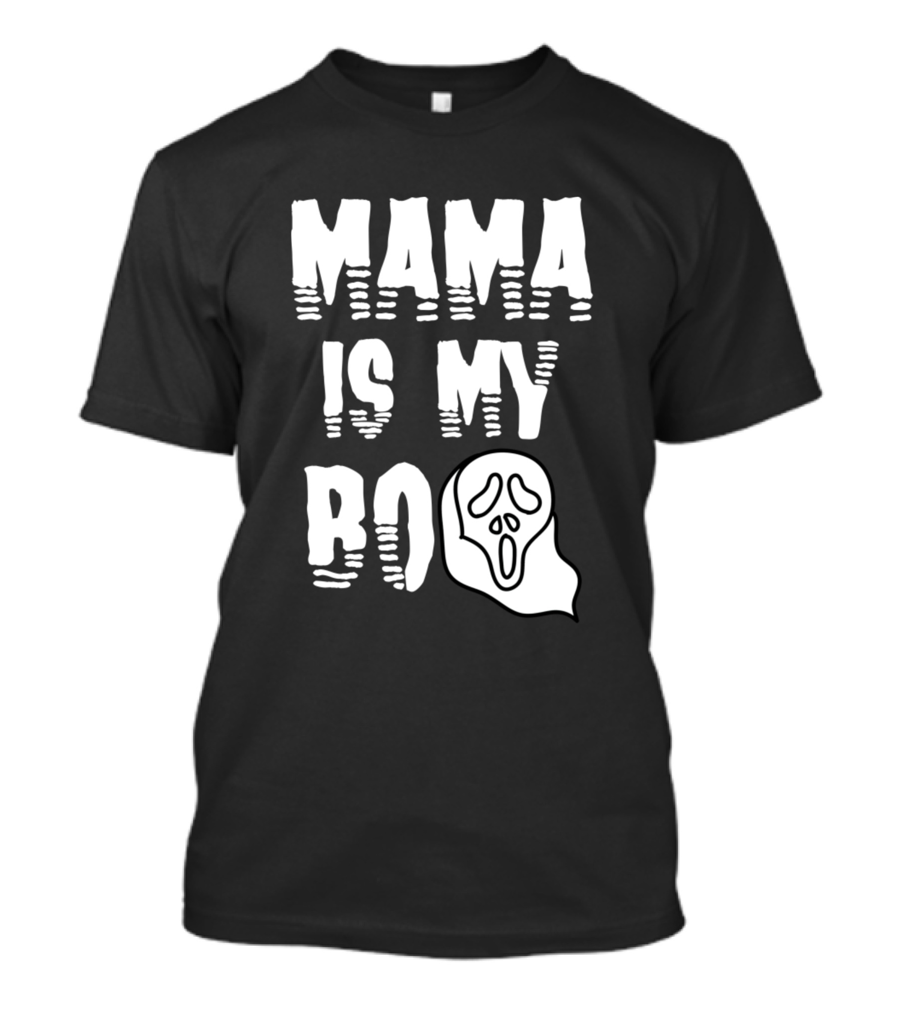Mama Is My Boo Ghostface Scream T-Shirt