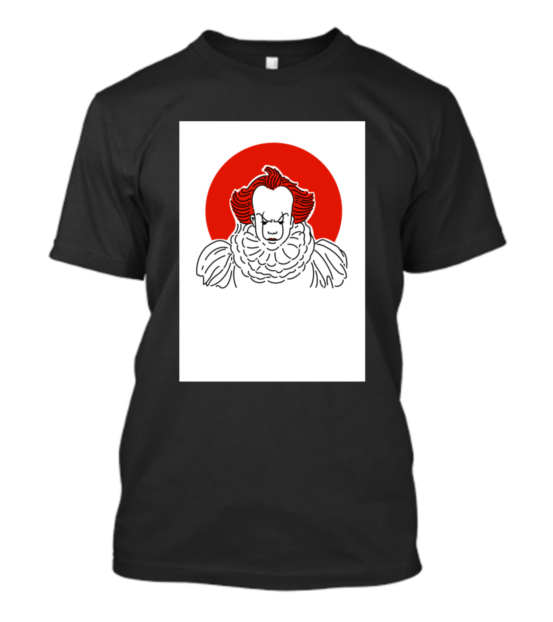 Pennywise Red Circle Clown T-Shirt
