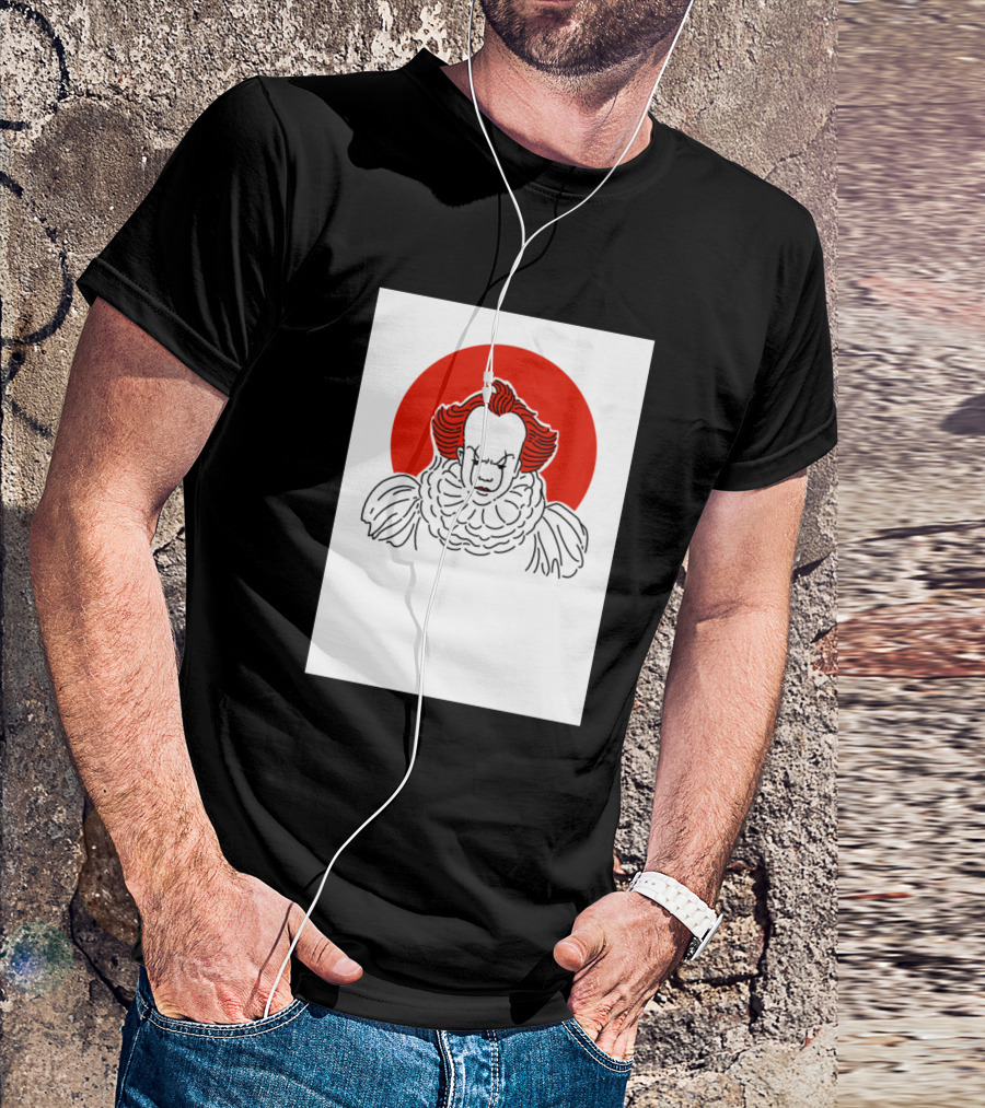 Pennywise Red Circle Clown T-Shirt