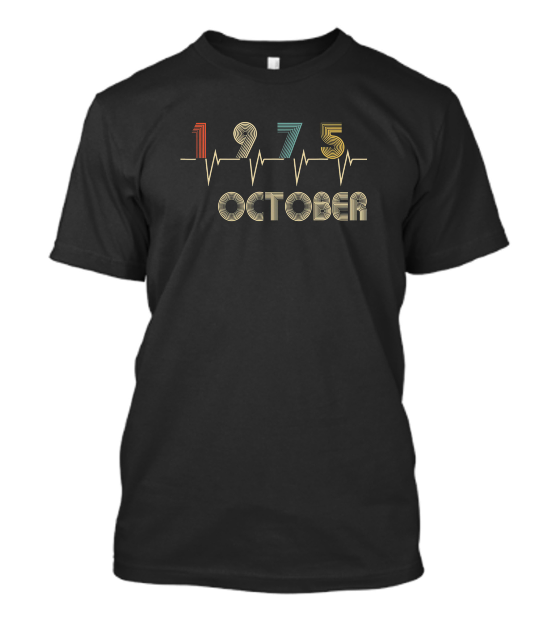 Vintage Legends October 1975 Birthday Retro 1975 October T-Shirt