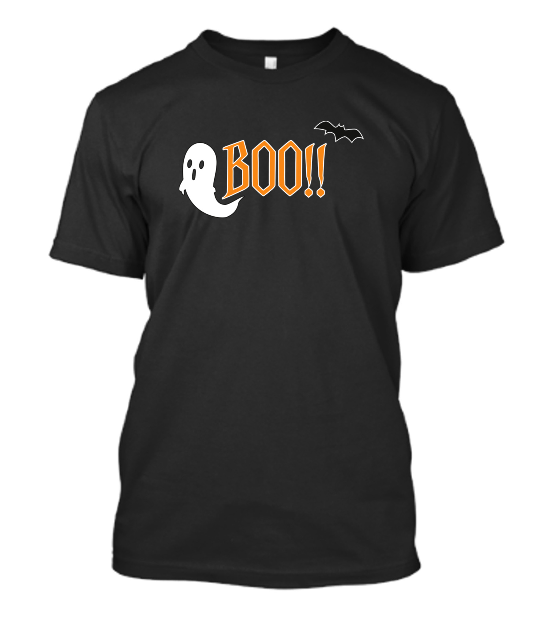 BOO Ghost Bat Halloween T-Shirt