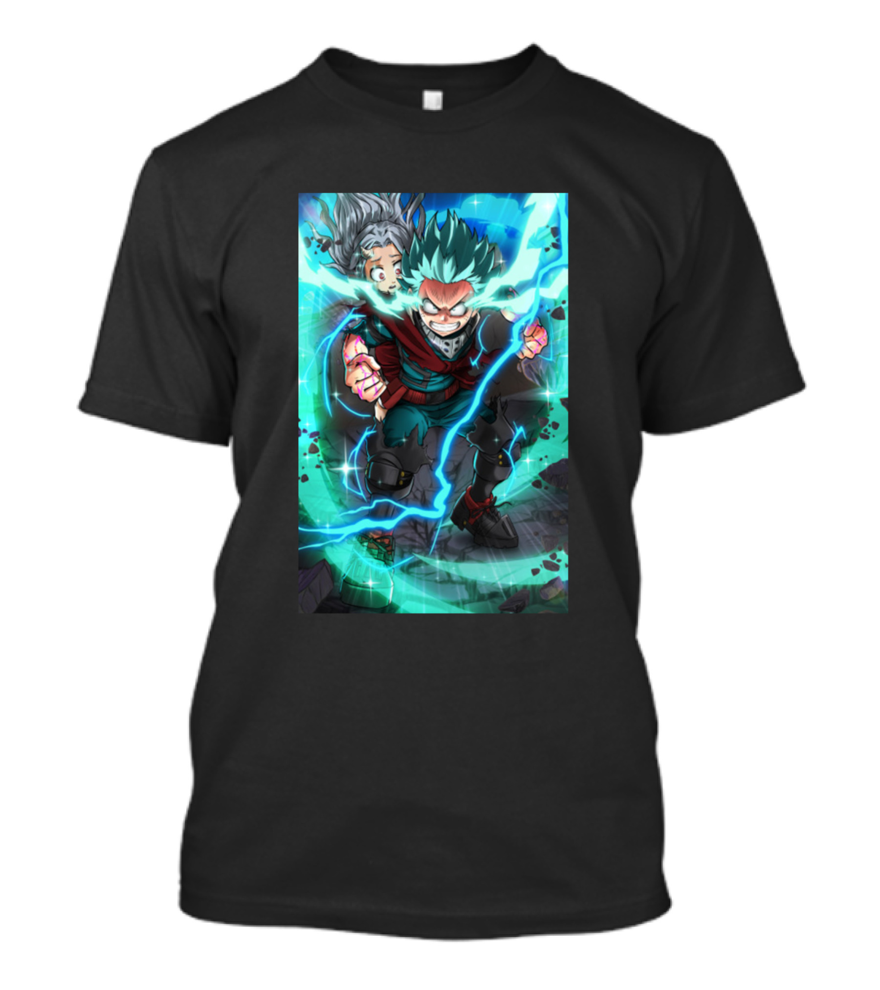 Deku Fullcowl 100 Percent Hero Transformation With Lightning Power Burst T-Shirt