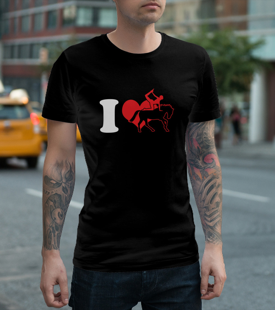 I Love Vaulting Gymnast Horse Acrobats T-Shirt