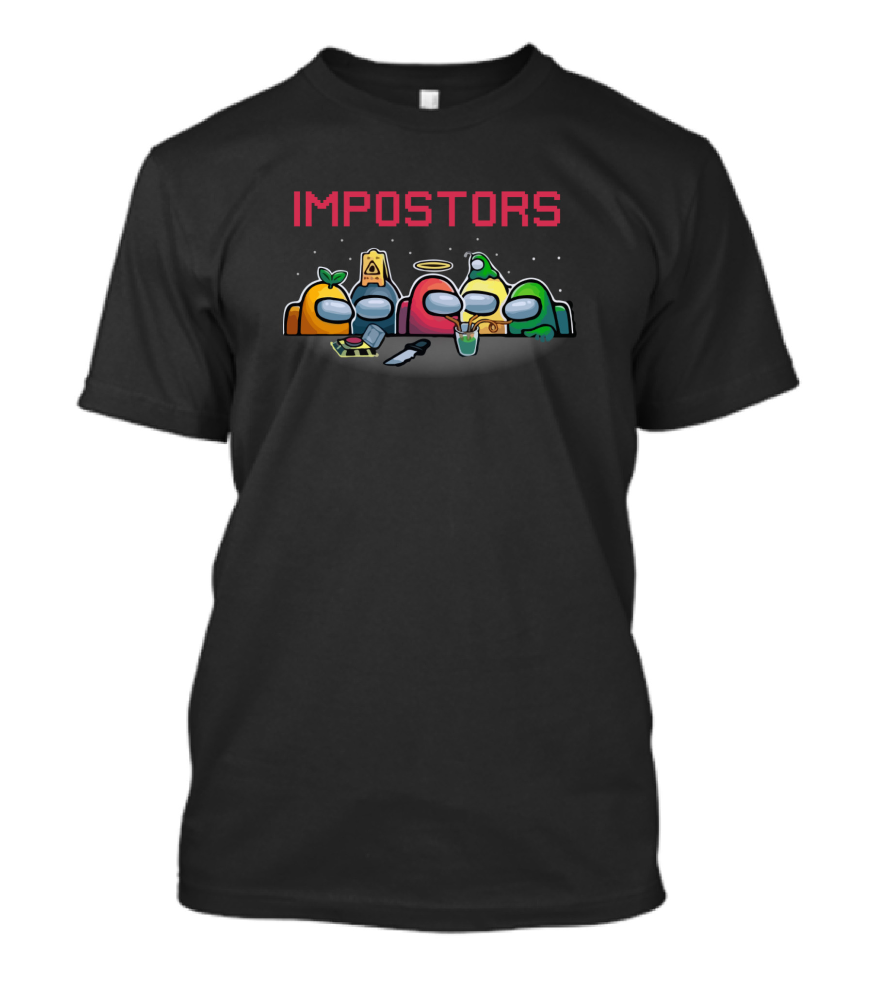 Impostors Among Us Characters Meeting Undercover T-Shirt