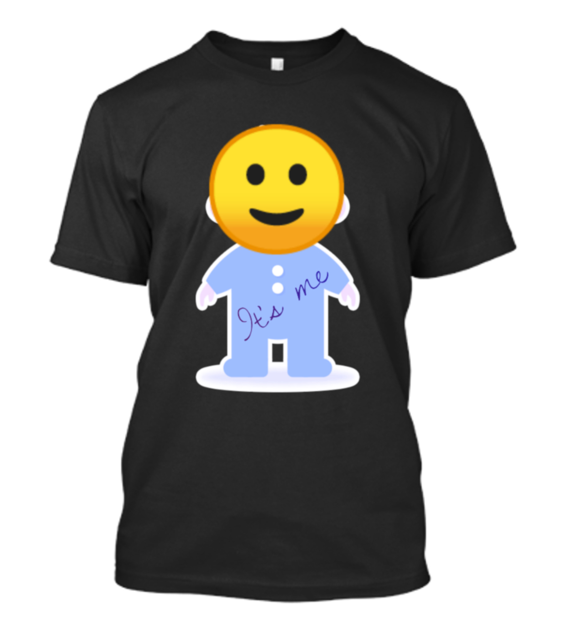 It's Me Emoji Face Smiley Pajamas T-Shirt