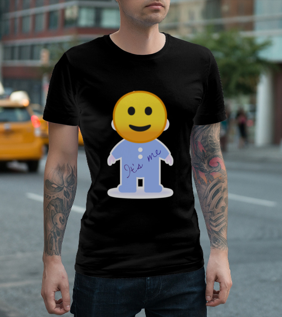 It's Me Emoji Face Smiley Pajamas T-Shirt