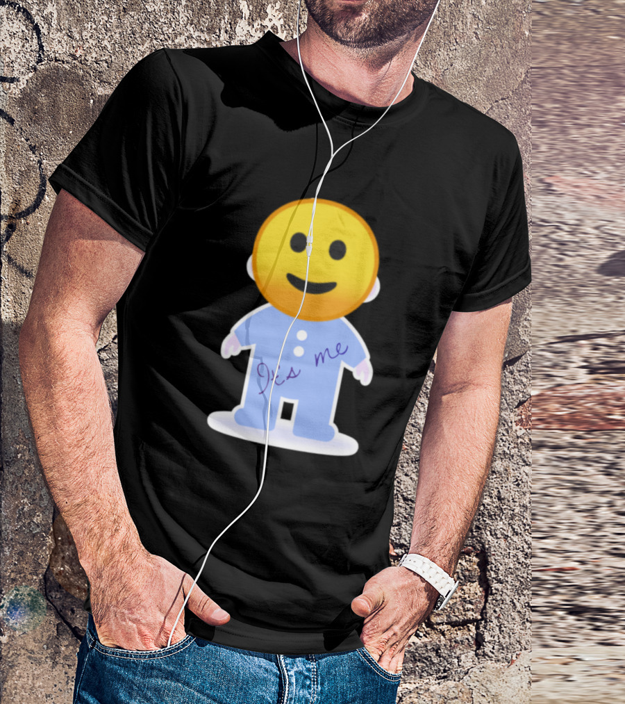 It's Me Emoji Face Smiley Pajamas T-Shirt
